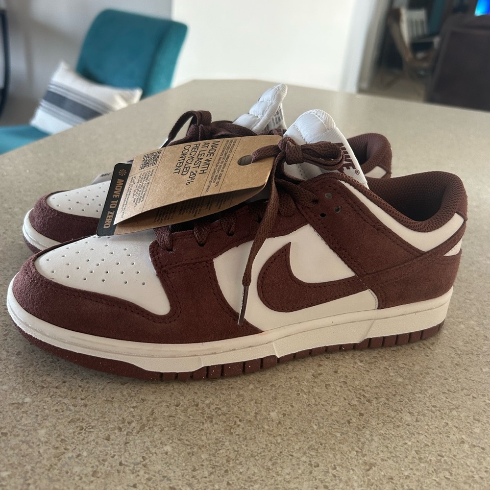 NWT Nike Brown and White Sneakers